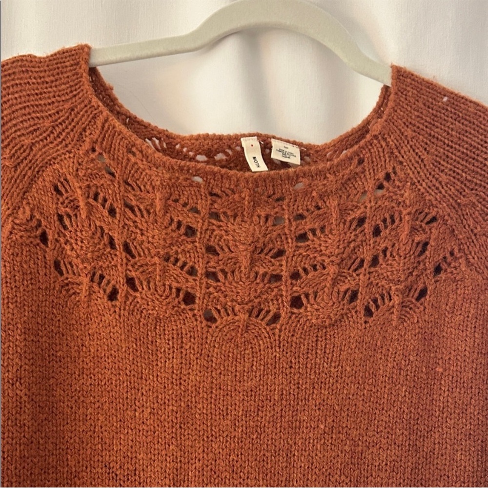 Anthropologie Rust Sweater - Picture 2 of 2